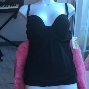 Bella Fiore Tankini 38C and 34C Choose Size Black